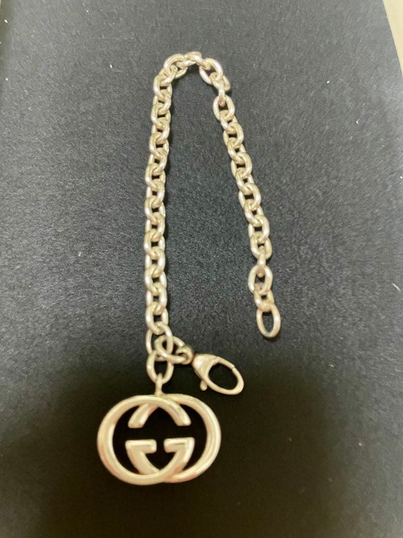 【未使用】GUCCI インターロッキング　ブレスレット箱あり