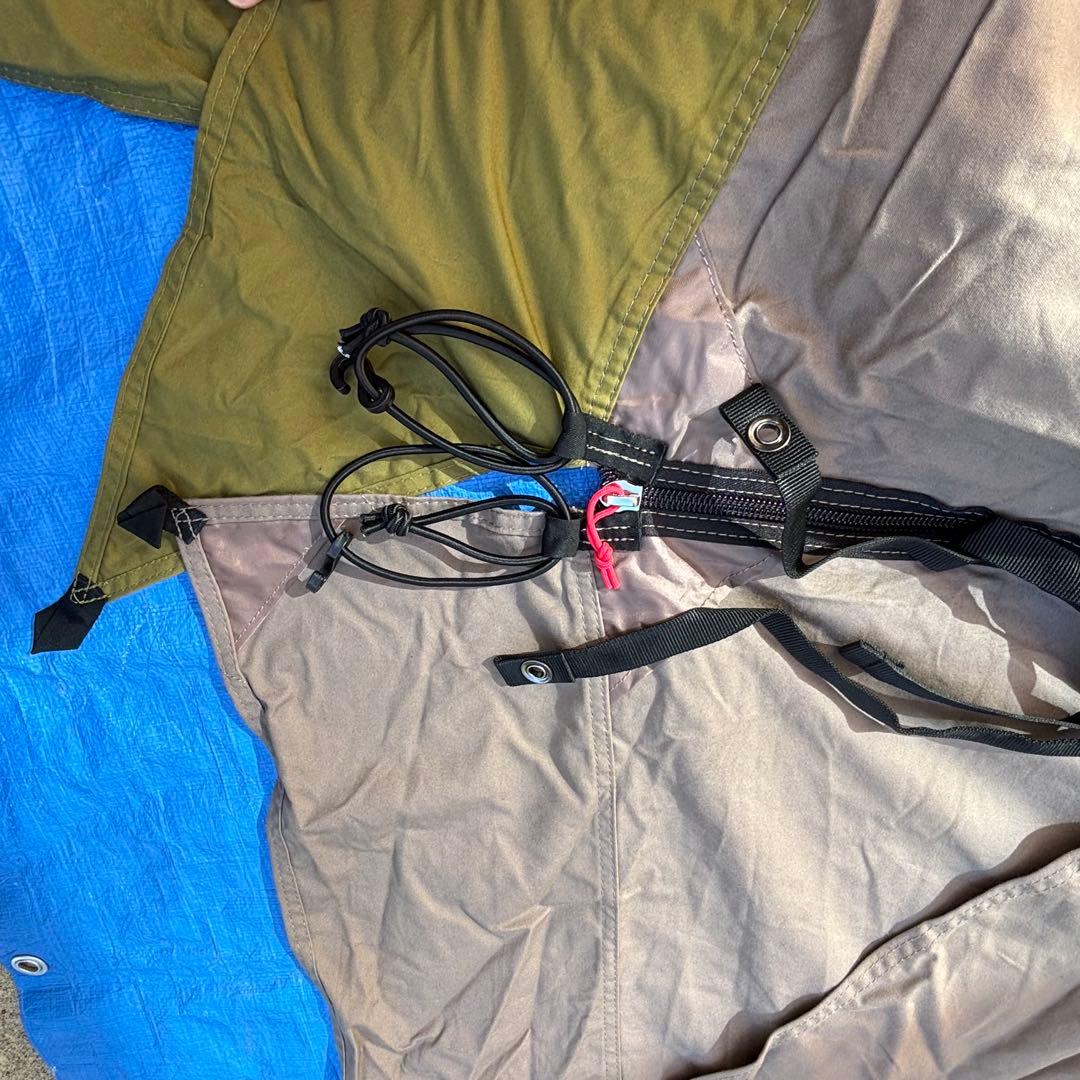 美品　tent-Mark ENMAKU NO ZENMAKU 炎幕の前幕