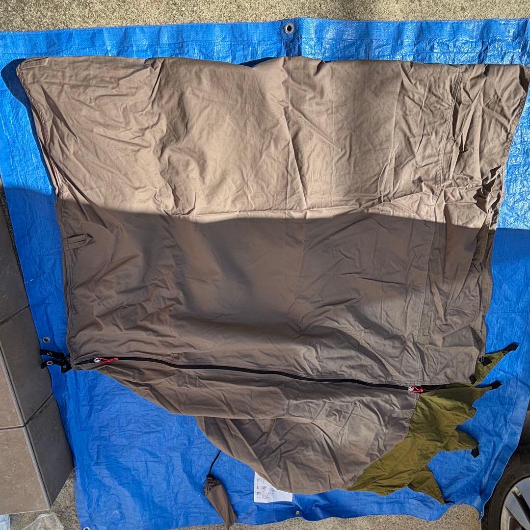 美品　tent-Mark ENMAKU NO ZENMAKU 炎幕の前幕