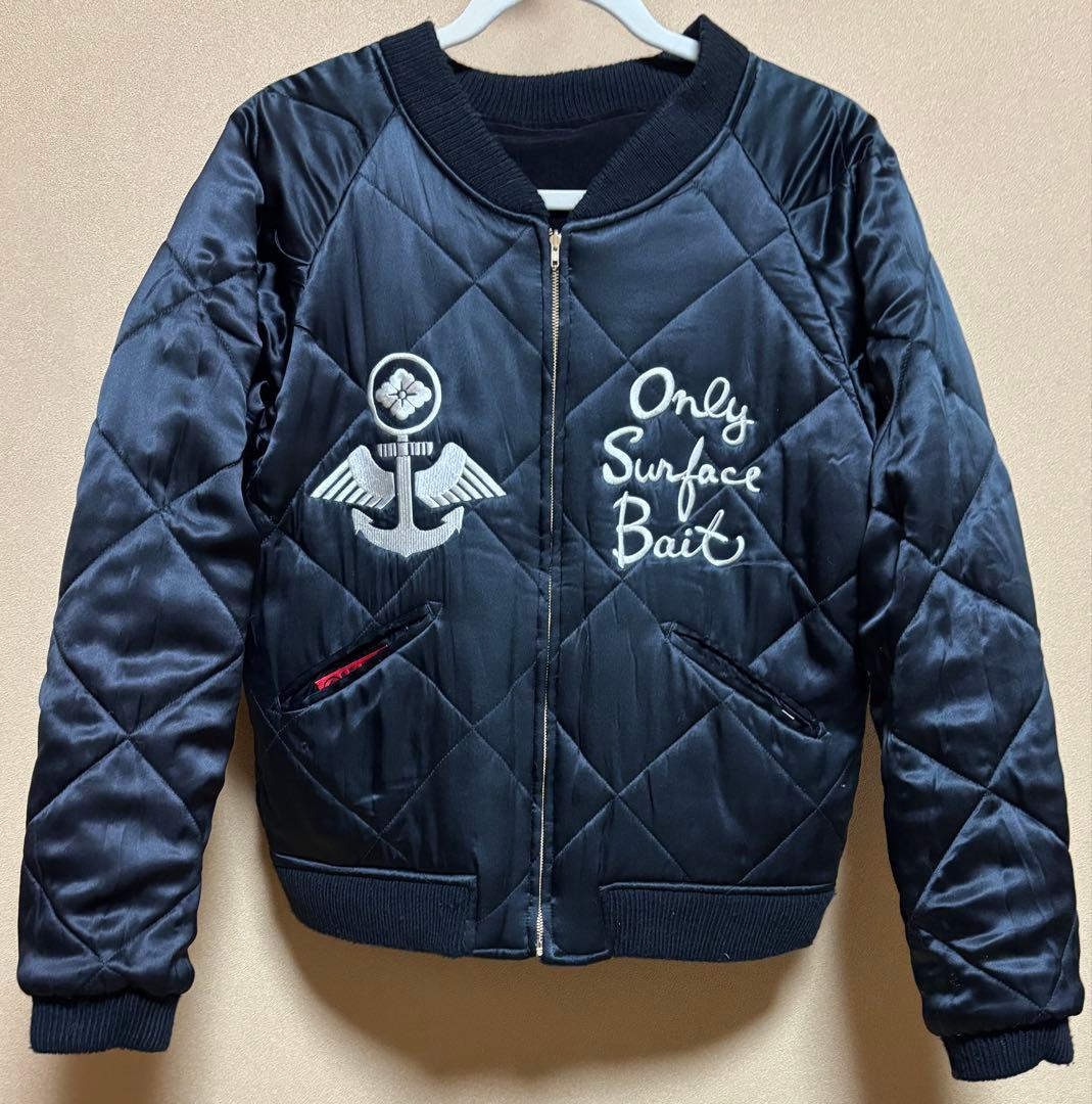 Dowluck エヴィスEVISU リバーシブル スカジャン 40ブラック 道楽