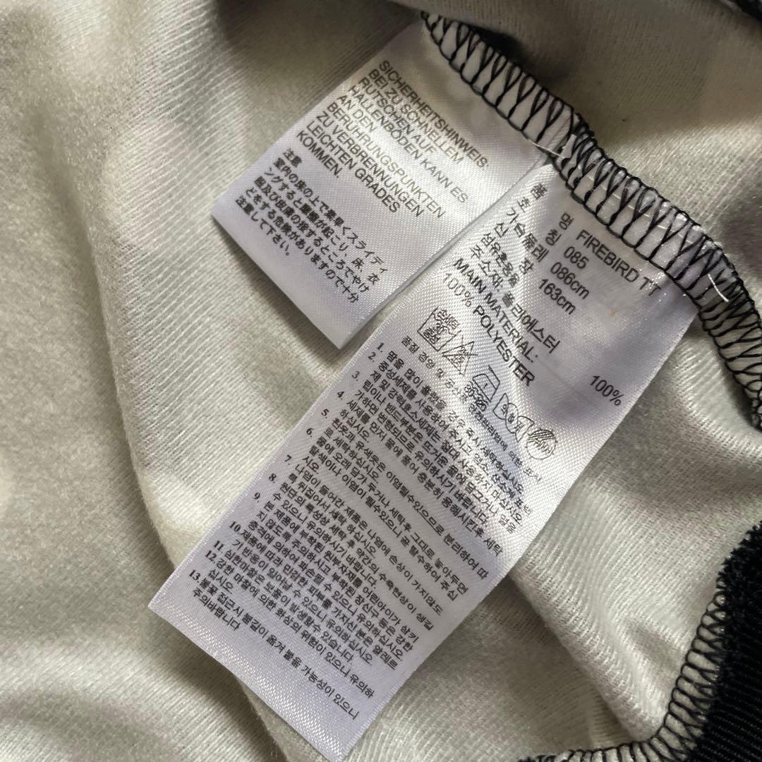 Mアディダスadidas黒ブラック水玉ドットトラックジャケットジャージ