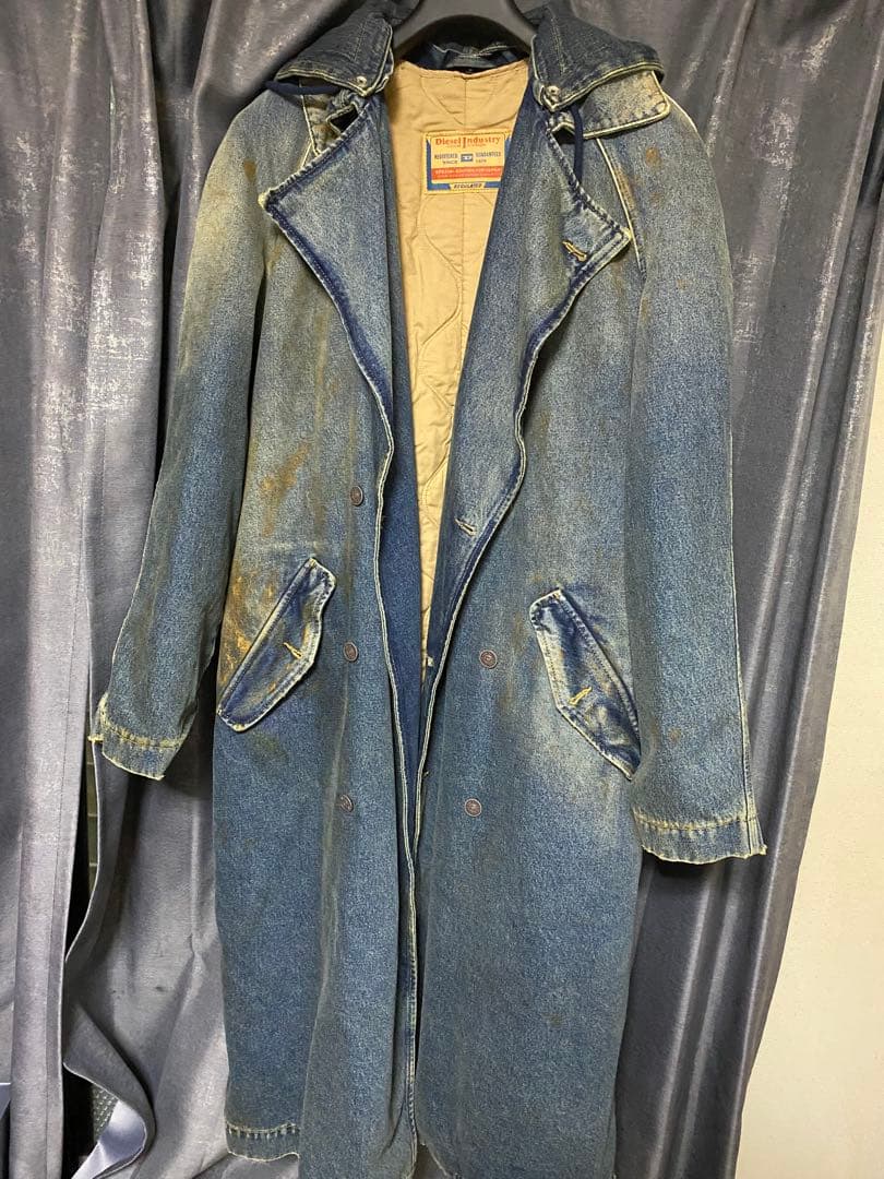 DIESEL 伊勢丹新宿限定 デニムトレンチコート