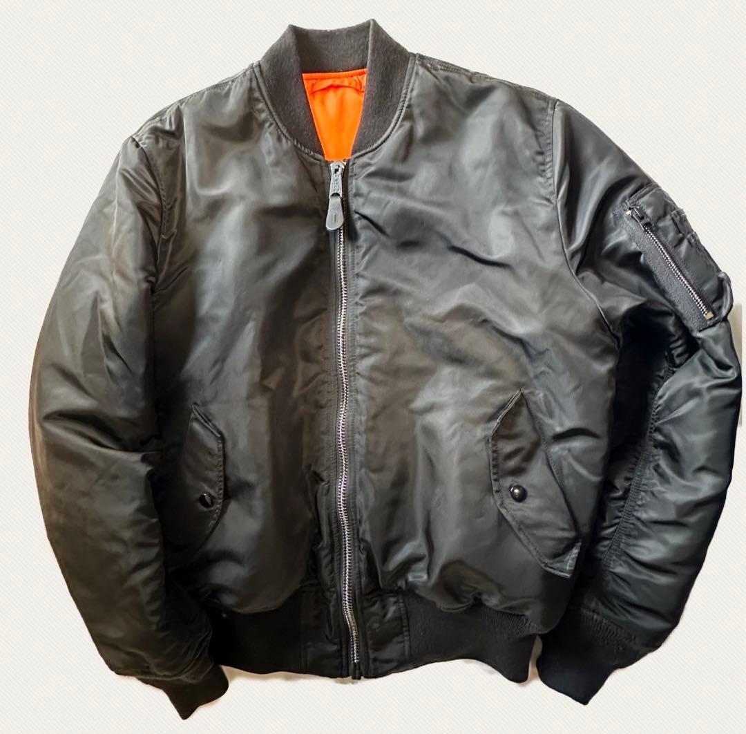 ALPHA MA-1 ブラック M