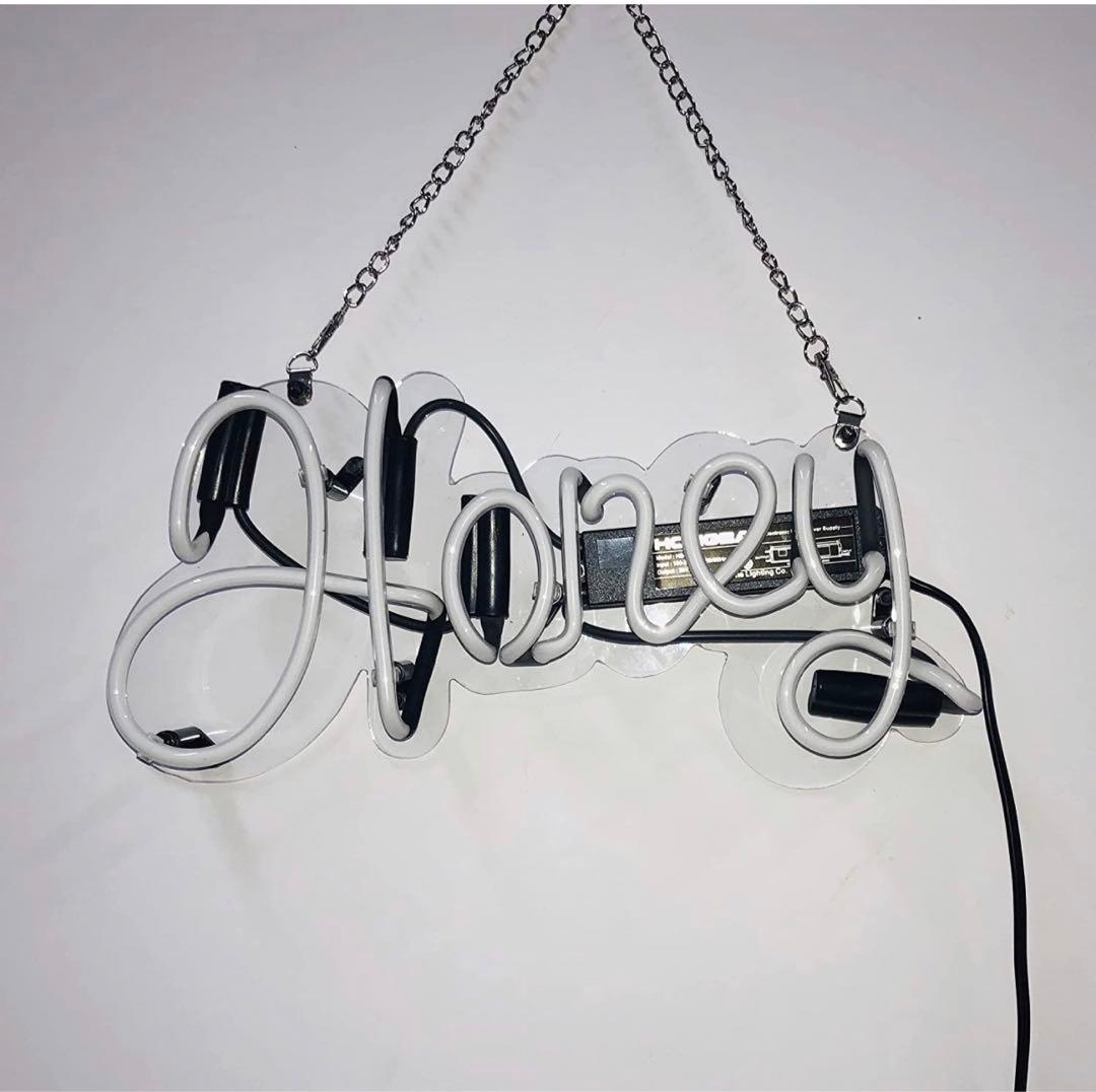 オーダーメイド　ネオンサイン HONEY ネオン NEON SIGN 喫茶店