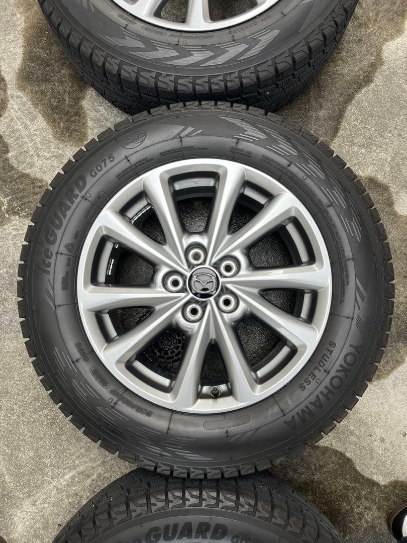 【美品】CX-5 純正 17インチ スタッドレスタイヤ＆ホイール4本セット
