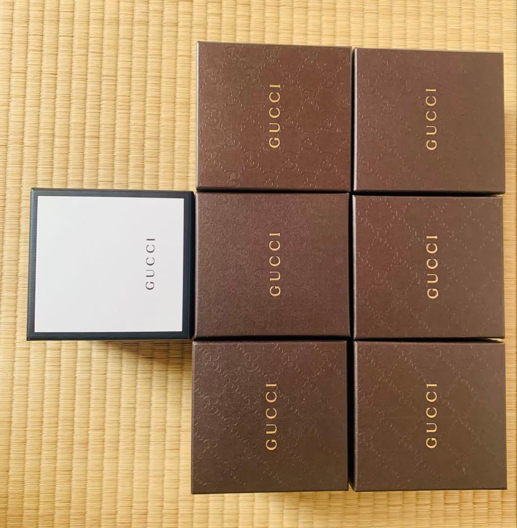 ピンクの猫ページ•GUCCI ブラウン 時計の空箱のみ7個セット