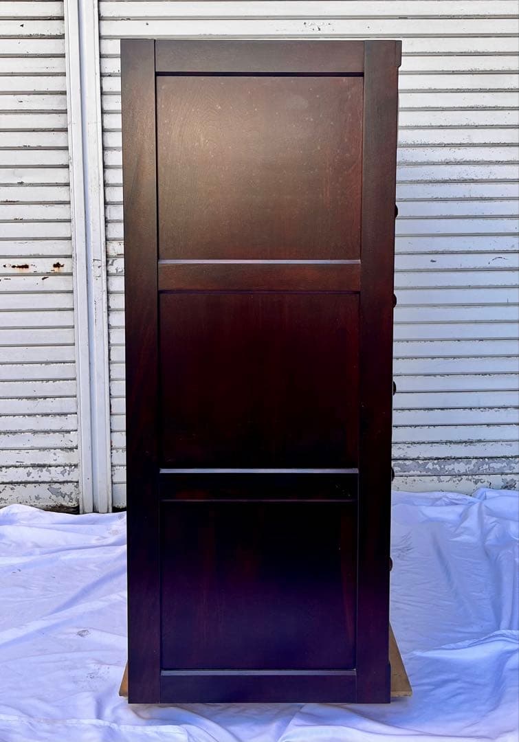 ③-2【送料無料】高級和箪笥 松本民芸家具 無垢材 昭和レトロ　民芸　和風タンス