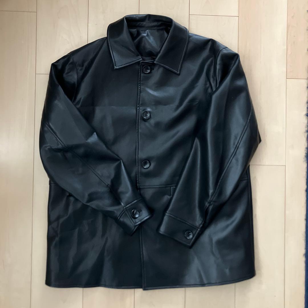 LilycocoPlage Leather Like Car コート