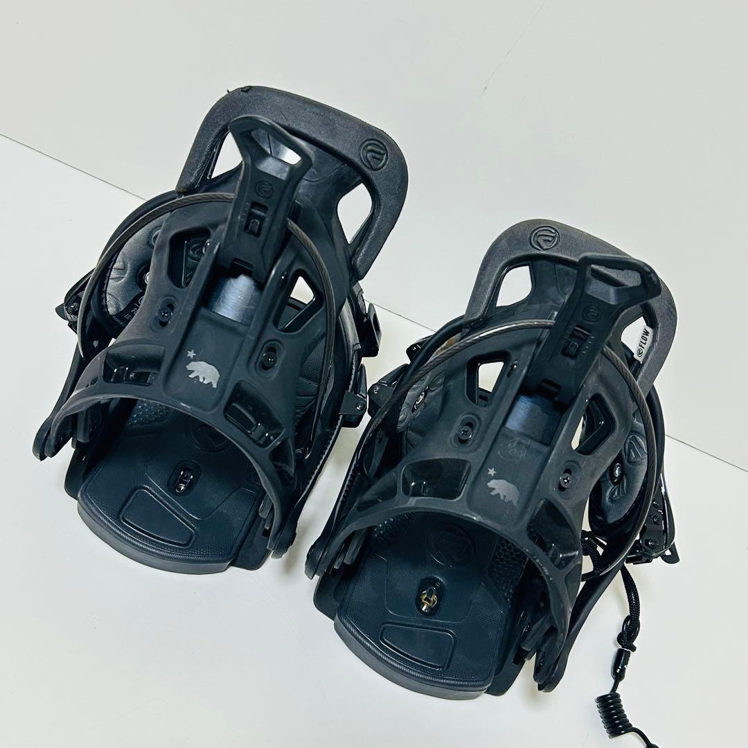 【美品】FLOW スノーボード ビンディング FUSE サイズL