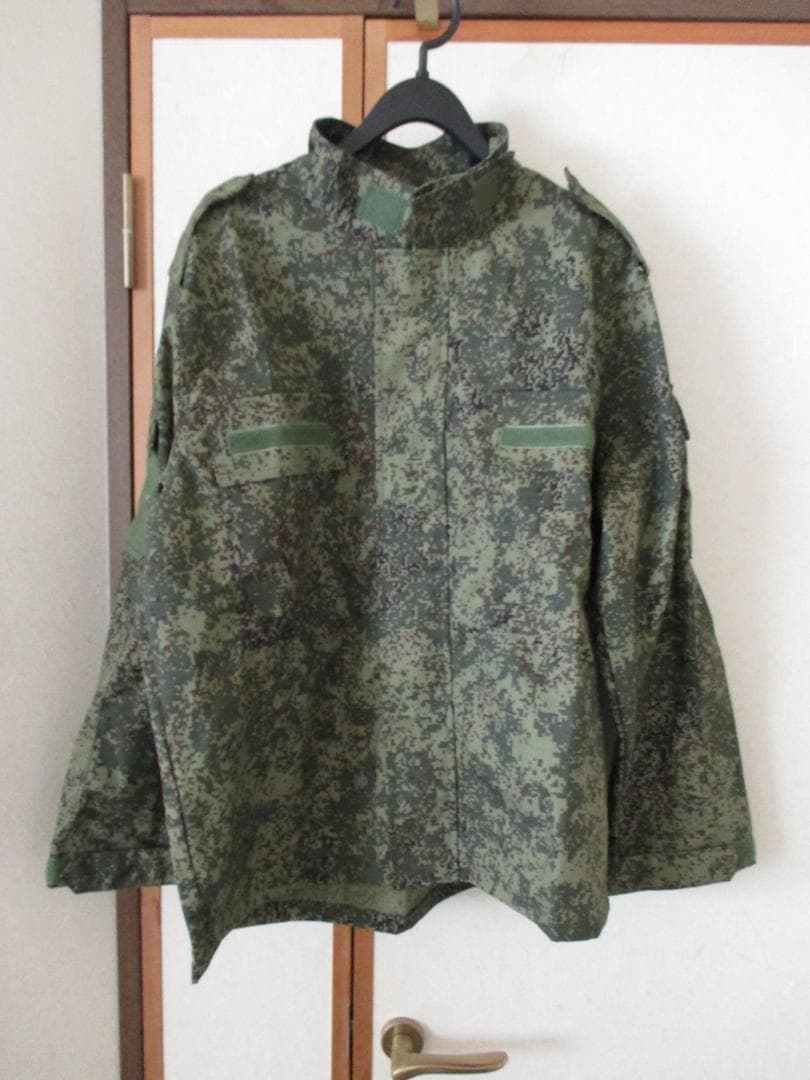未使用　ロシア軍　北朝鮮軍　BTK　迷彩服　サイズM　デジタルフローラ