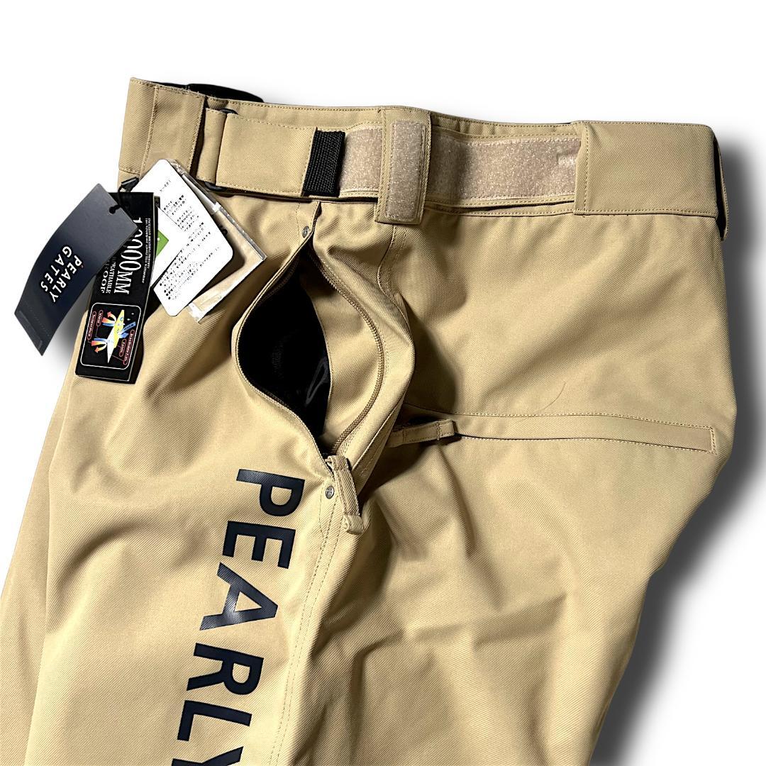 パーリーゲイツ 定3.9万 防汚防水防風 ストレッチ スノーウェア L ベージュ