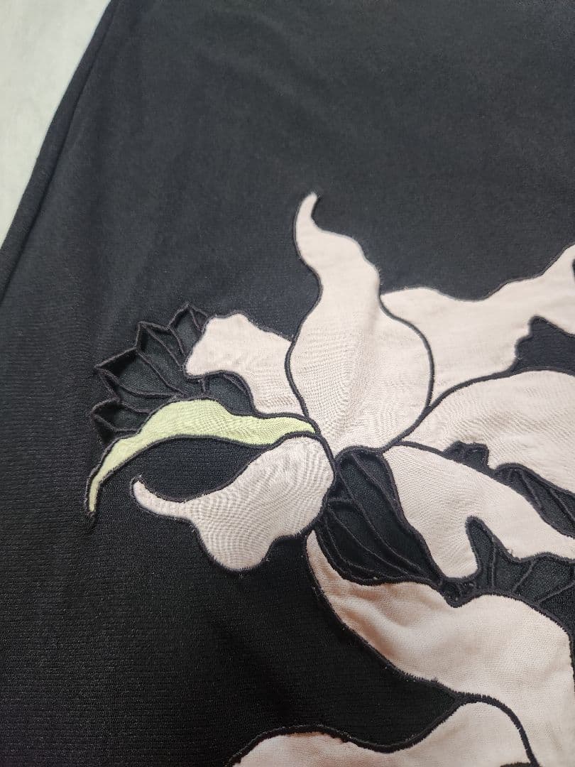 ヴィヴィアンタム・花柄・刺繍スカート ・サイズ1・香港製