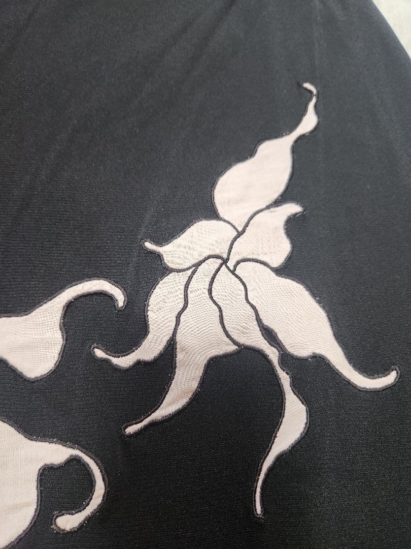 ヴィヴィアンタム・花柄・刺繍スカート ・サイズ1・香港製