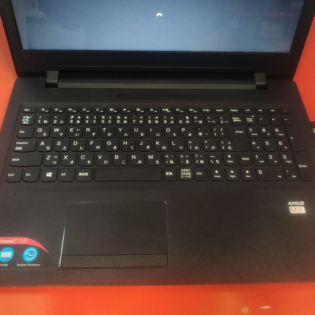 Lenovo爆速SSD Windows11 ノートパソコン E2第9世代 極美品
