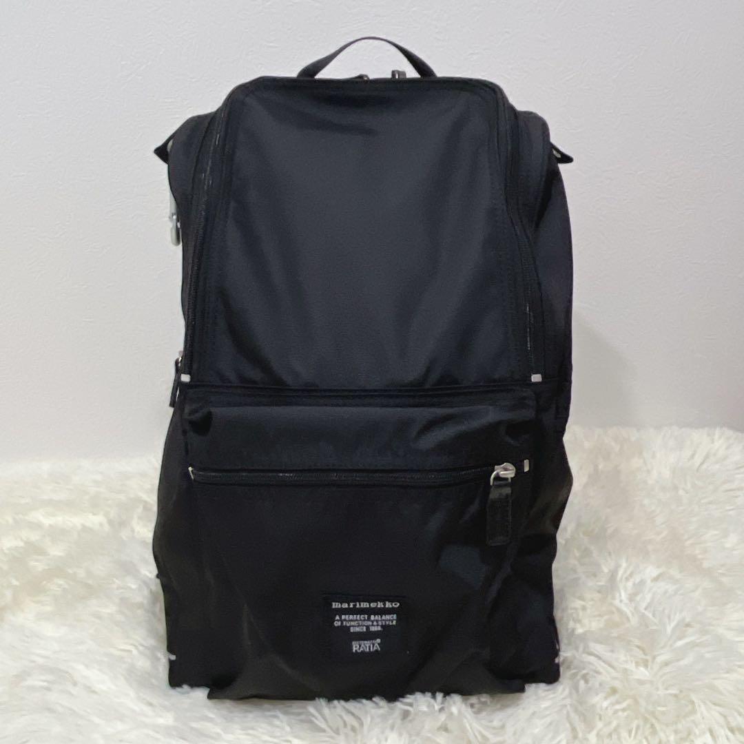 新品タグ付✨マリメッコ BUDDY バックパック リュック　黒