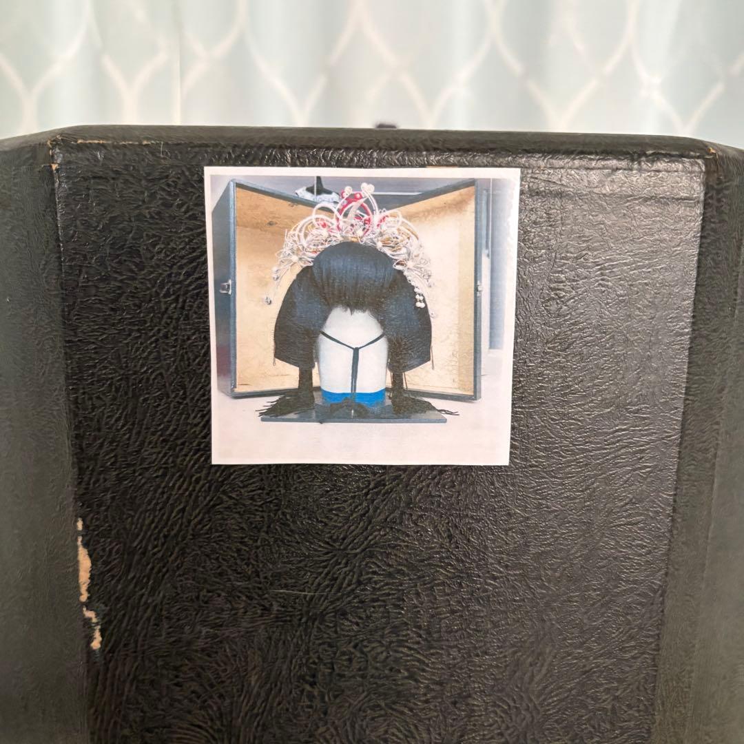 【昭和レトロ 】婚礼用かつら 美容師プロ用 ケース付 和装 日本髪 花嫁道具