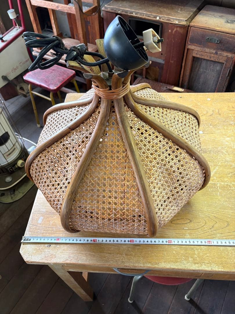 mik　ペンダントライト　吊り下げ照明　ラタン　モダン　ラタン照明