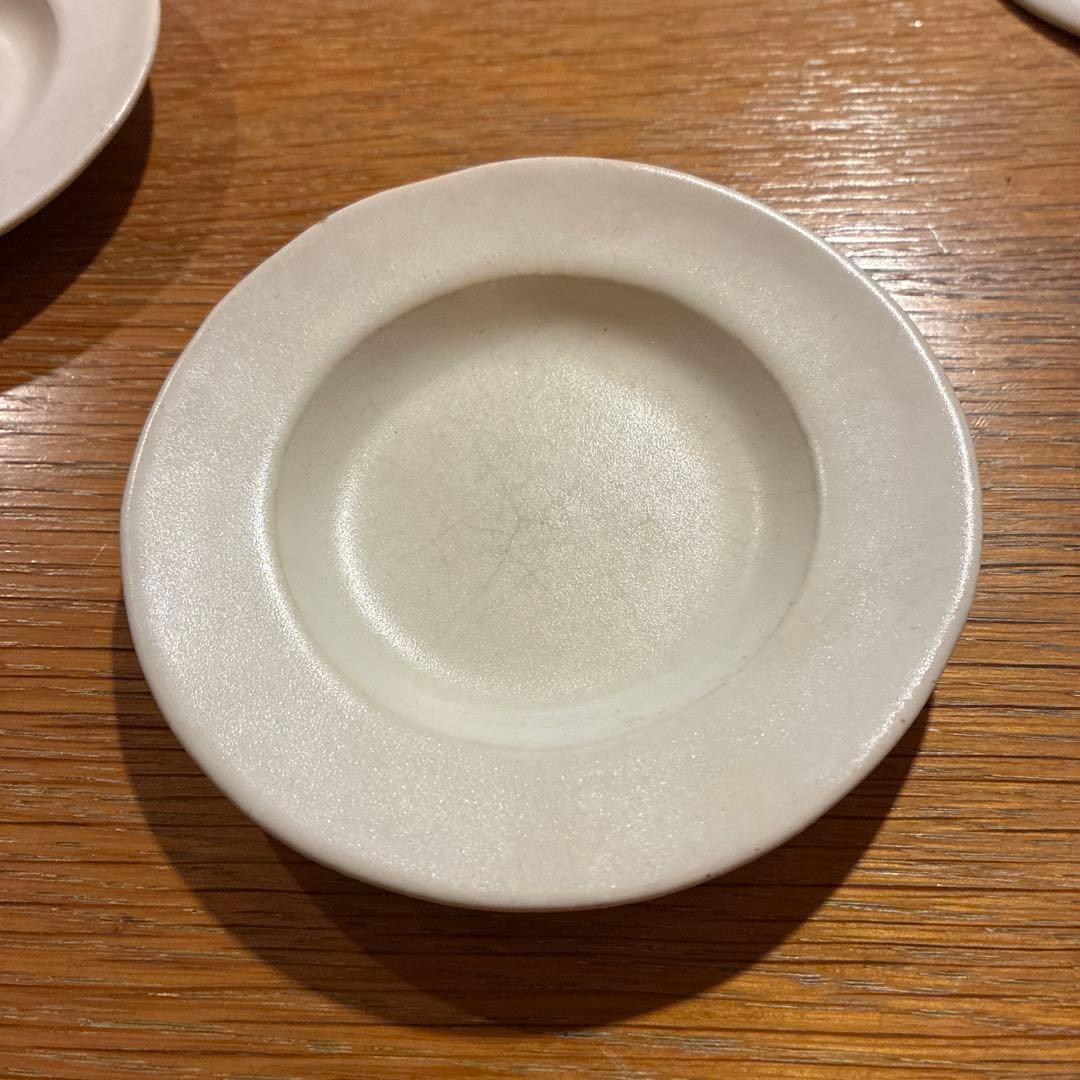 安藤雅信　オランダ皿✖️4 10.5センチ