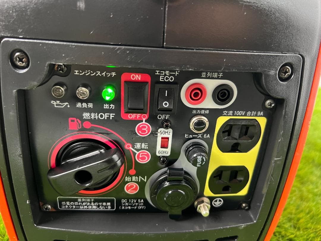 イ*カ様 【動作良好・保証付】KOSHIN 工進 インバーター発電機 GV-9i