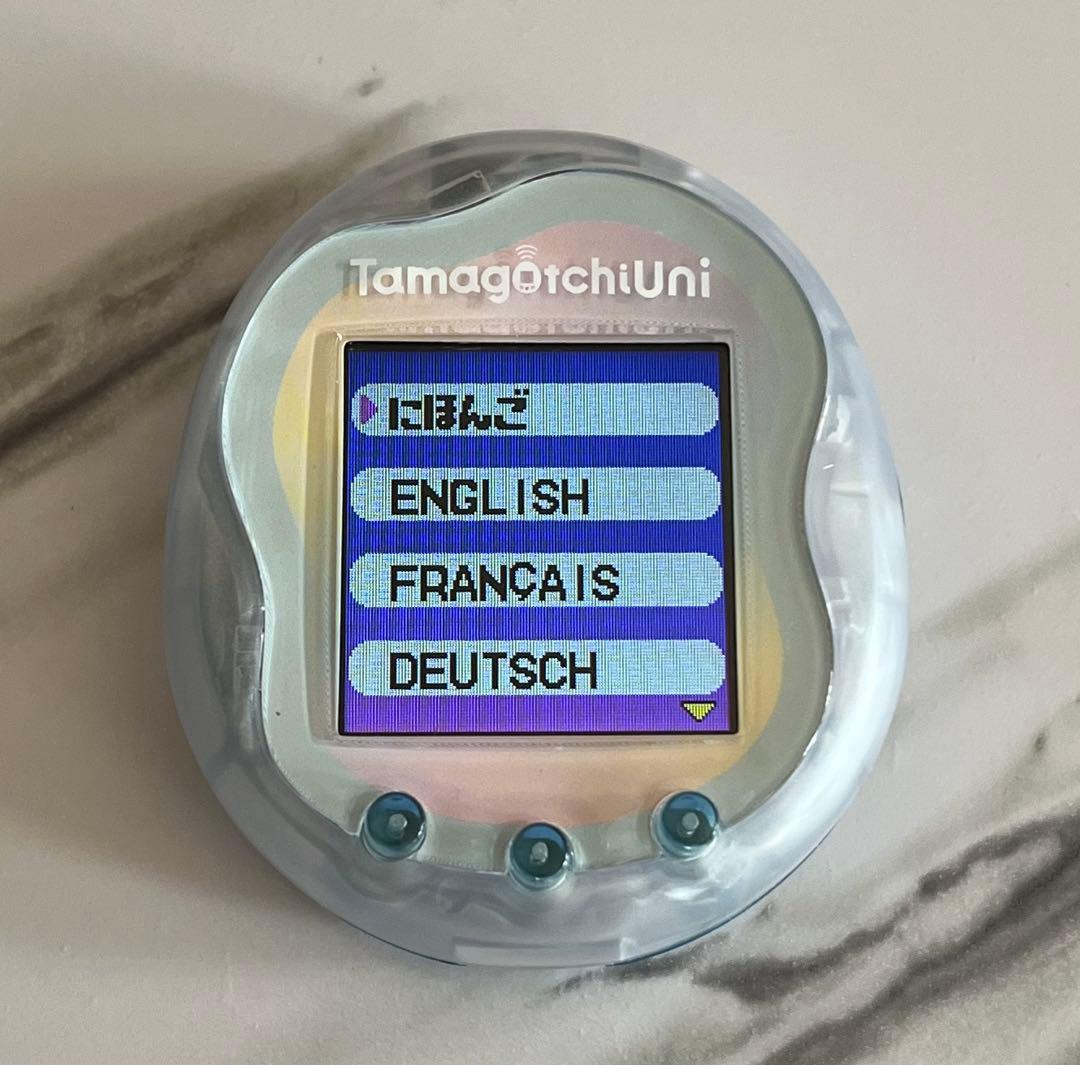 【中古】Tamagotchi Uni Prism White たまごっちユニ