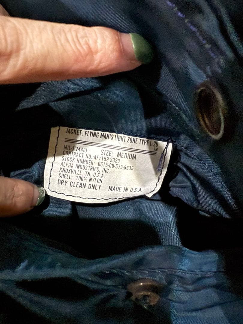 ALPHA INDUSTRIES 新品タグ付き　ford