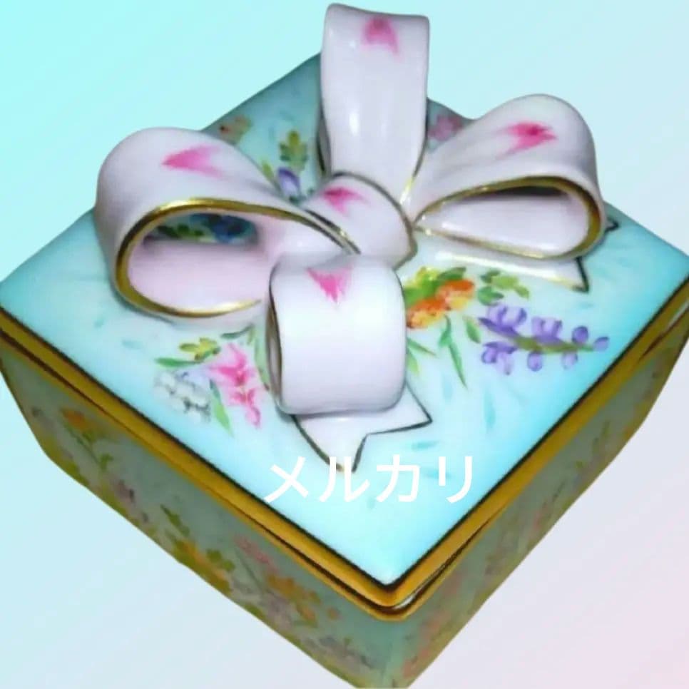 ヘレンド フォーシーズンリボンボックス 小物入れ