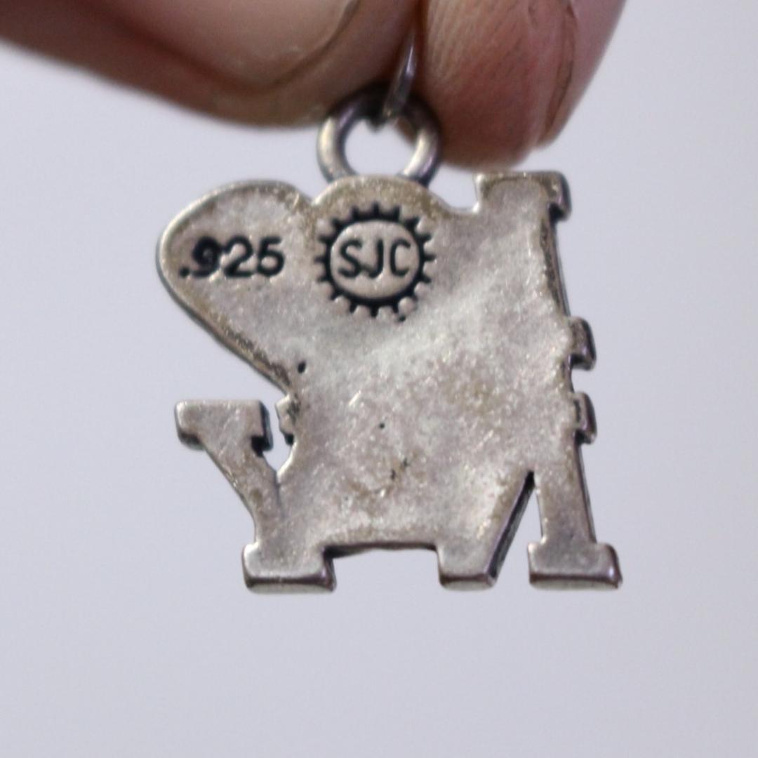 I LOVE NY ネックレス チャーム　シルバー 　SJC サンダンス　925