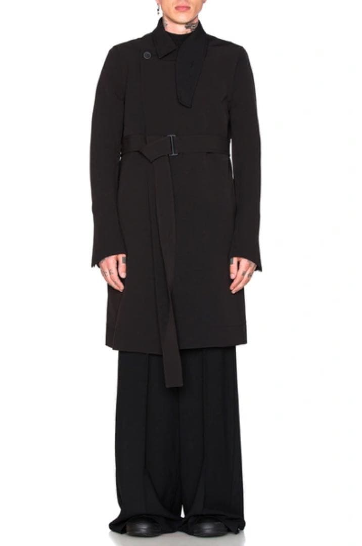 Rick Owens ブラックトレンチコート 2016AW