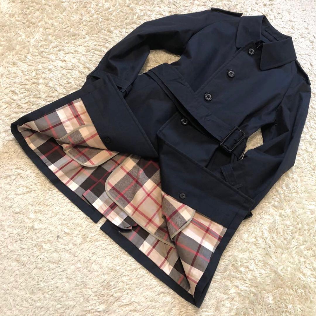 極美品✨マッキントッシュ　 トレンチコート　ライナー付き　 チェック　Mサイズ