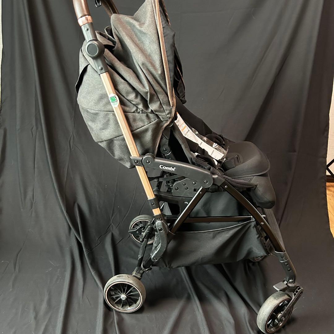 【美品】コンビ スゴカルminimo plus エッグショック レーヴグレー