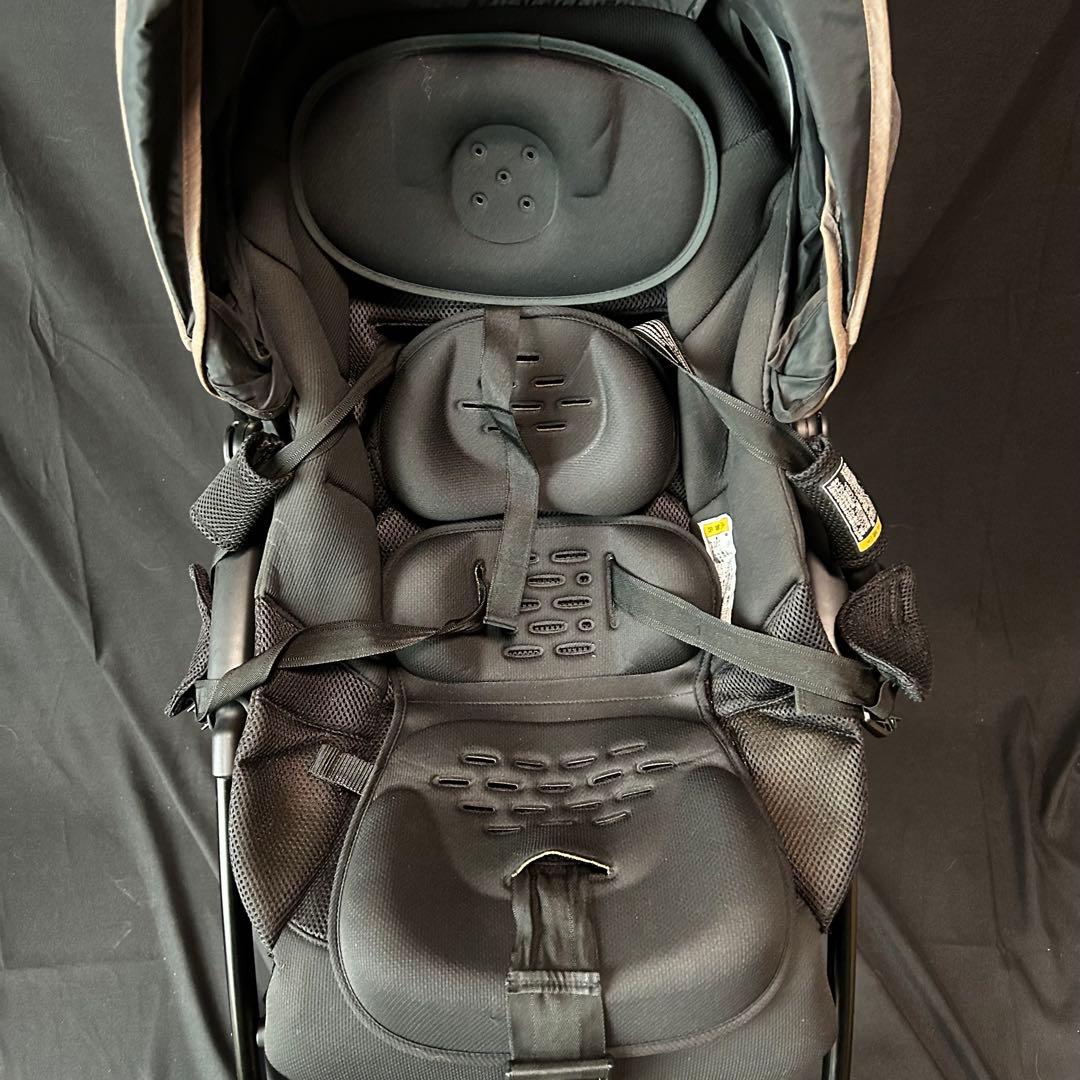 【美品】コンビ スゴカルminimo plus エッグショック レーヴグレー