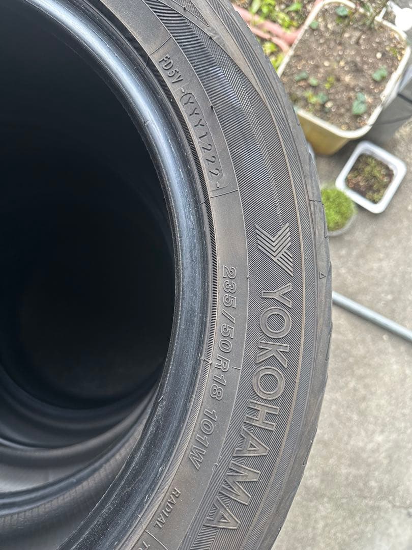 YOKOHAMA ヨコハマ235/50R18 4本 2022年製 バリ溝 良品
