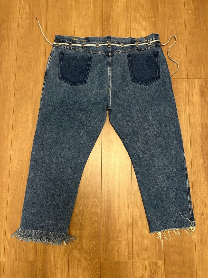 パンツ MAISON EUREKA VINTAGE REWORK BIGGY 017