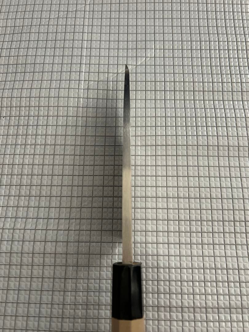 包丁 出刃包丁 銀三 165mm 水牛八角柄 ステンレス ①