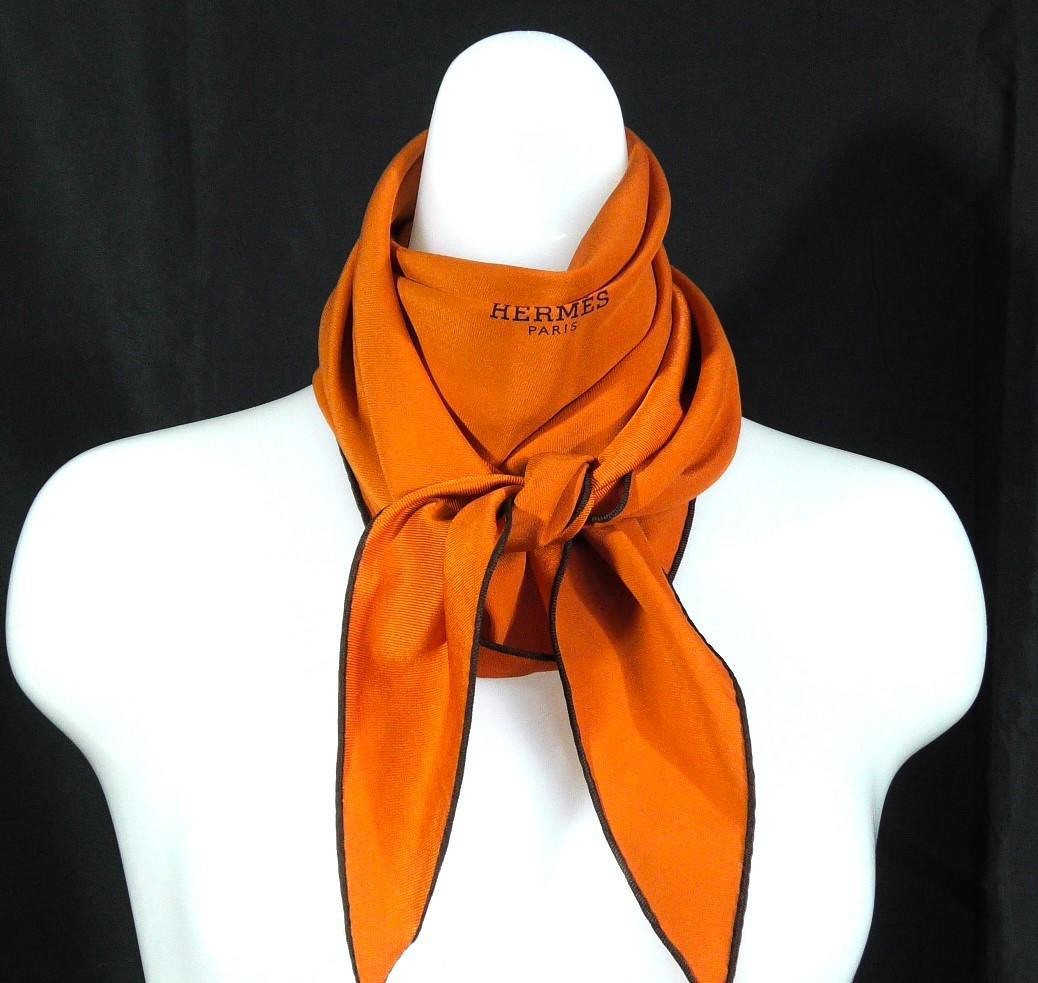 HERMES エルメス　スカーフ ロサンジュ　D453