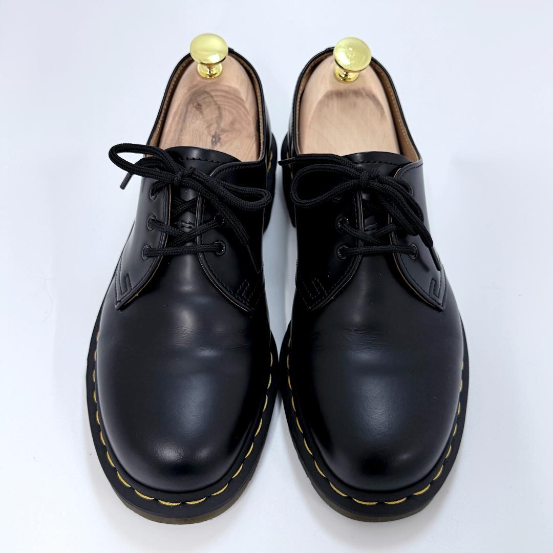 【極美品】 ドクターマーチン 1461 黒 UK7 26cm 定番人気