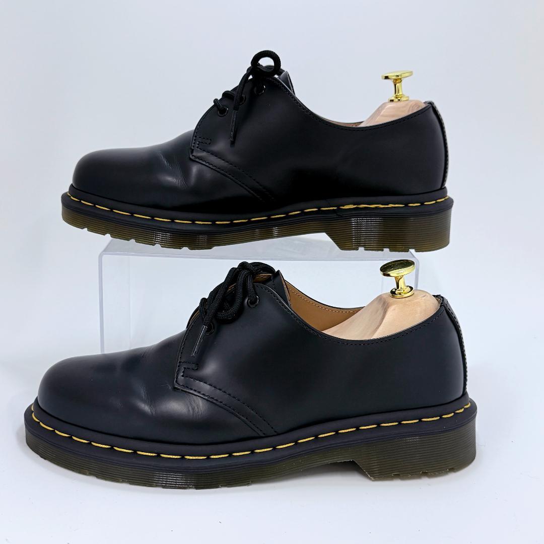 【極美品】 ドクターマーチン 1461 黒 UK7 26cm 定番人気