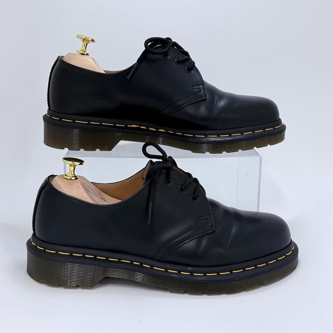 【極美品】 ドクターマーチン 1461 黒 UK7 26cm 定番人気