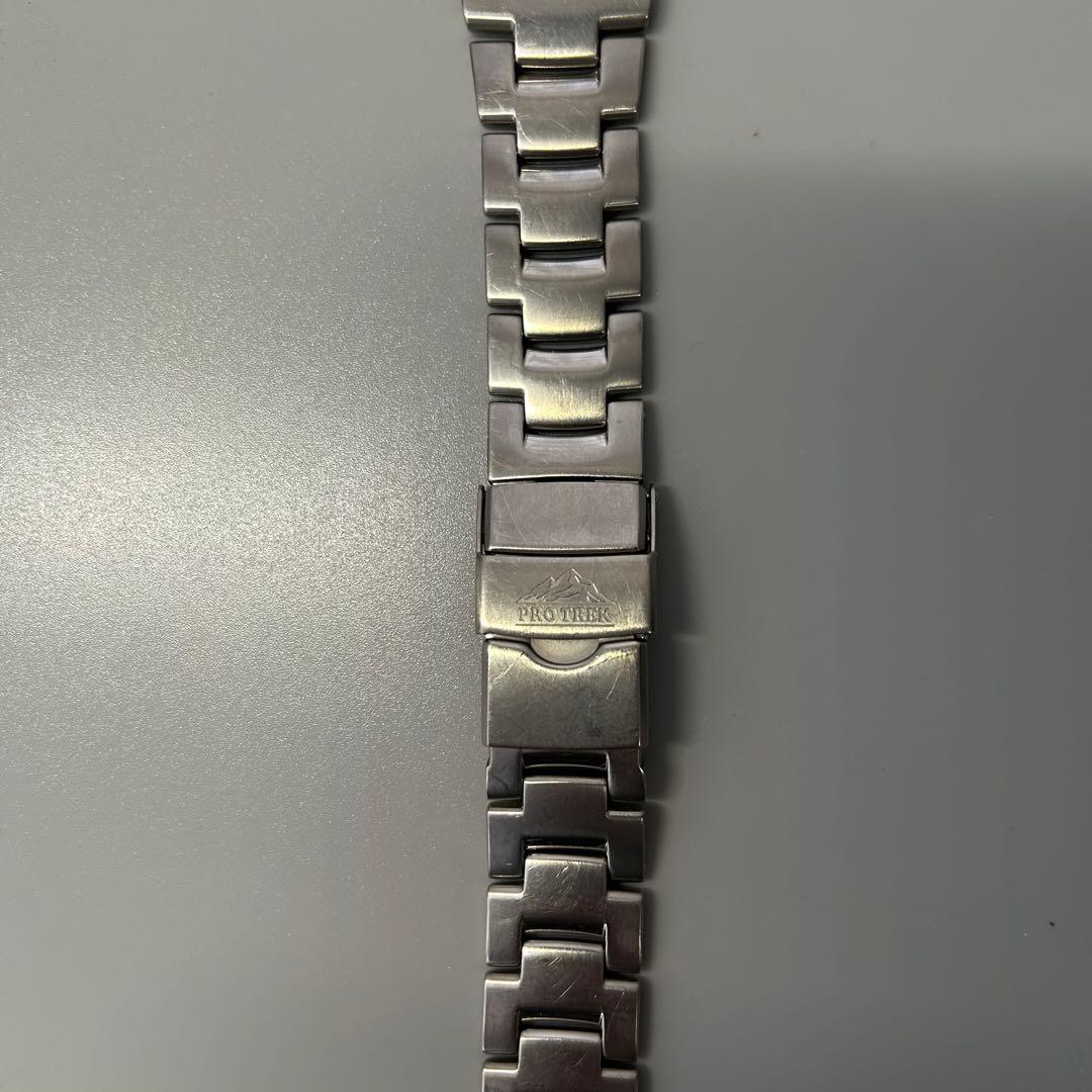 カシオ プロトレックベルト ステンレス