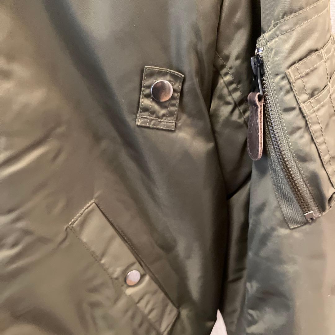 KARAKU B-15フライトジャケット M オリーブ　美品