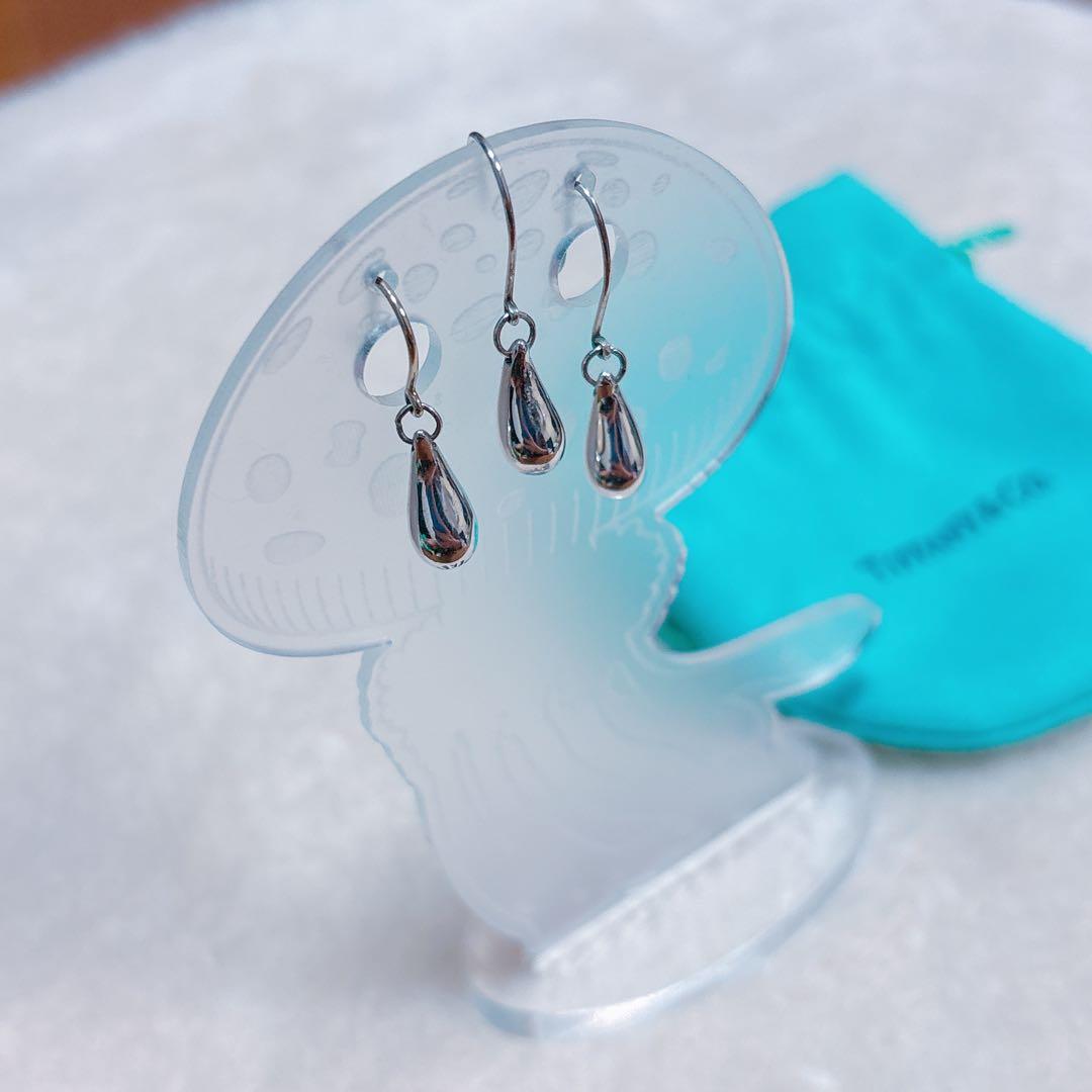 つ*さ様 Tiffany & Co. シルバー ティアドロップピアス