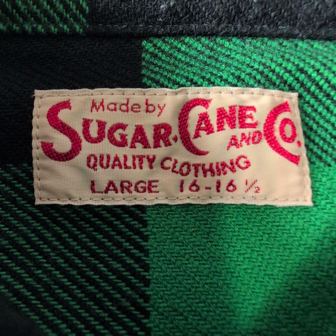 SUGARCANE 厚手 ネルシャツ バッファローチェック L