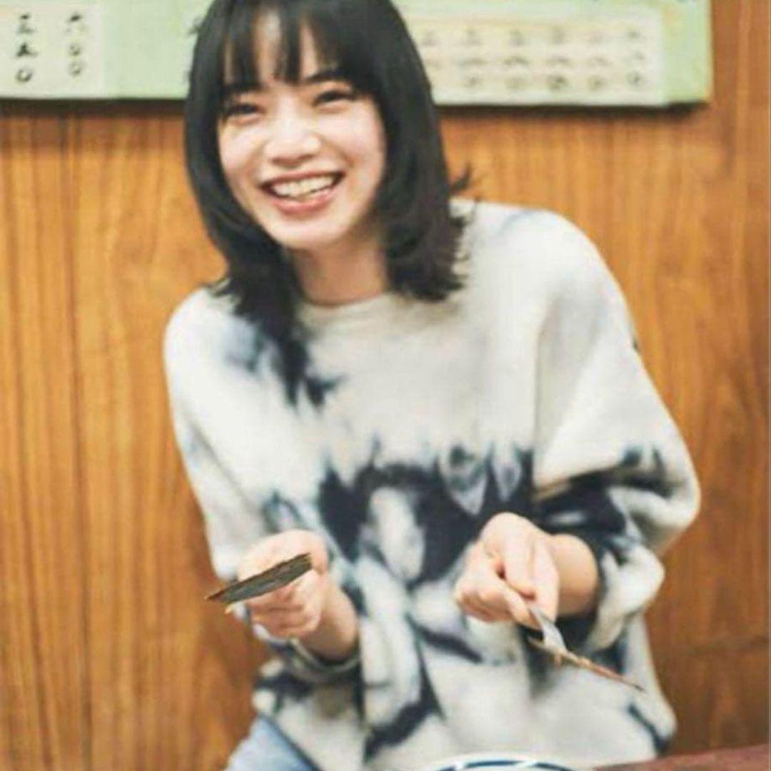 6 ROKU DYE KNIT PULLOVER ニット カシミヤ 小松菜奈着用