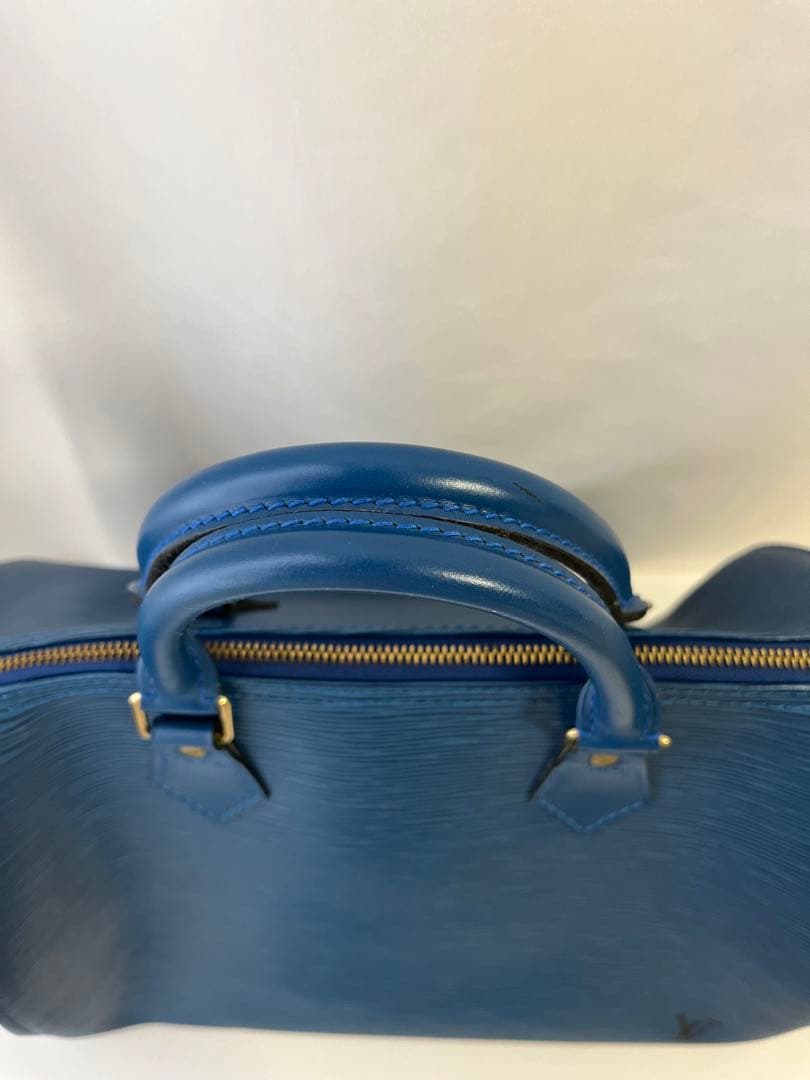 美品　LOUIS VUITTON ルイヴィトン エピ ボストンバッグ レザー
