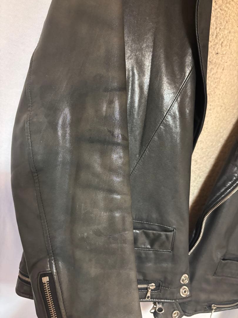 。さま専用　ホースレザーライダースジャケット２