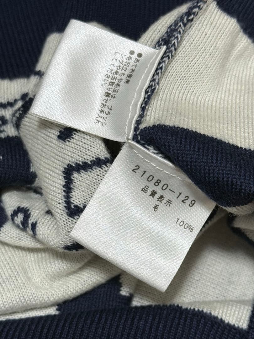 カステルバジャック/CASTELBAJAC ハーフジップニット　サイズ50