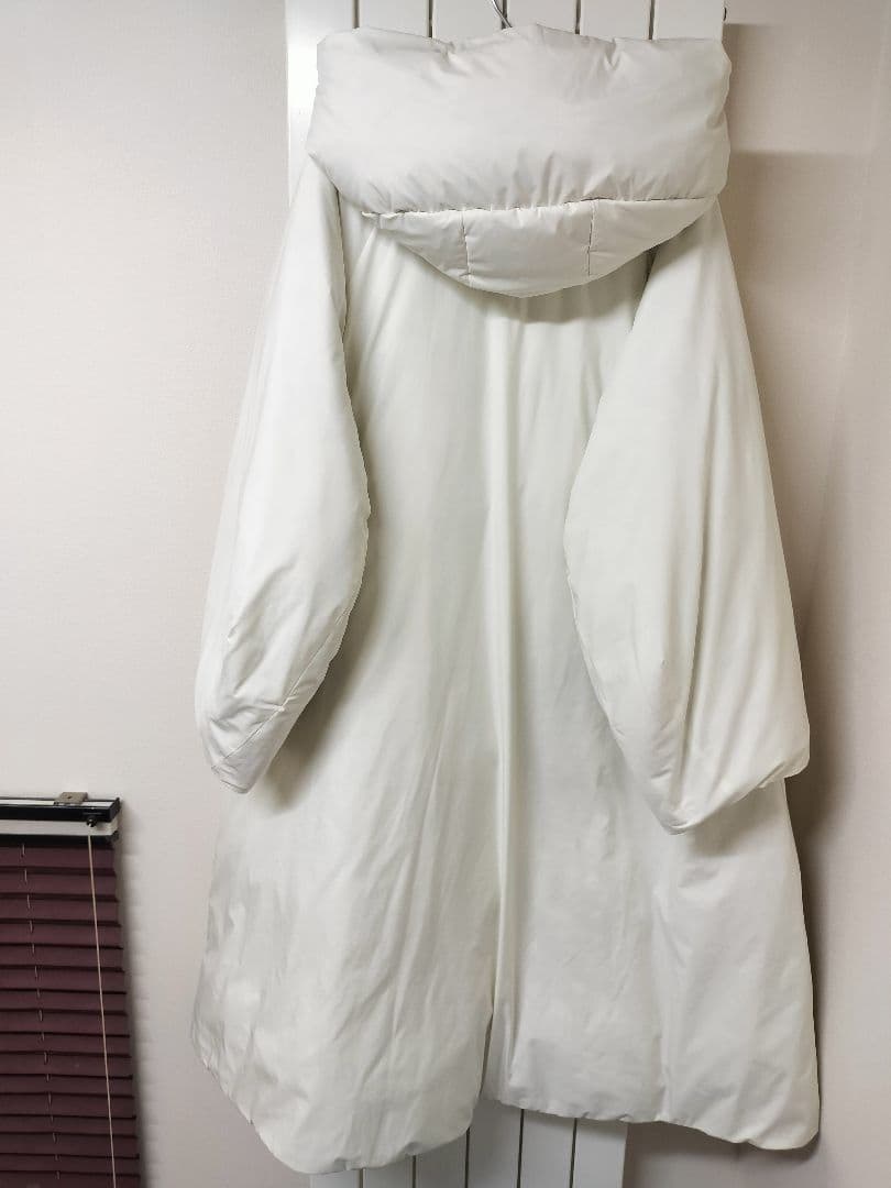 ねこばす☆emmi ダウンコート金子綾 AYA KANEKO 白 サイズ０