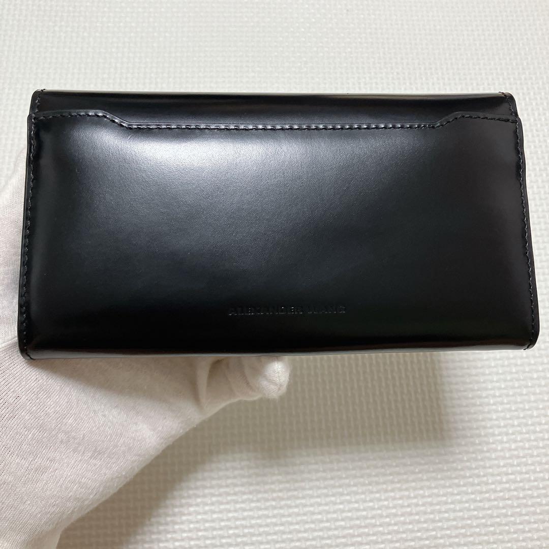 未使用 ALEXANDER WANG レザー長財布　ブラック　黒　箱付き