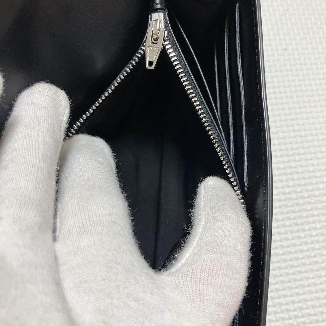 未使用 ALEXANDER WANG レザー長財布　ブラック　黒　箱付き