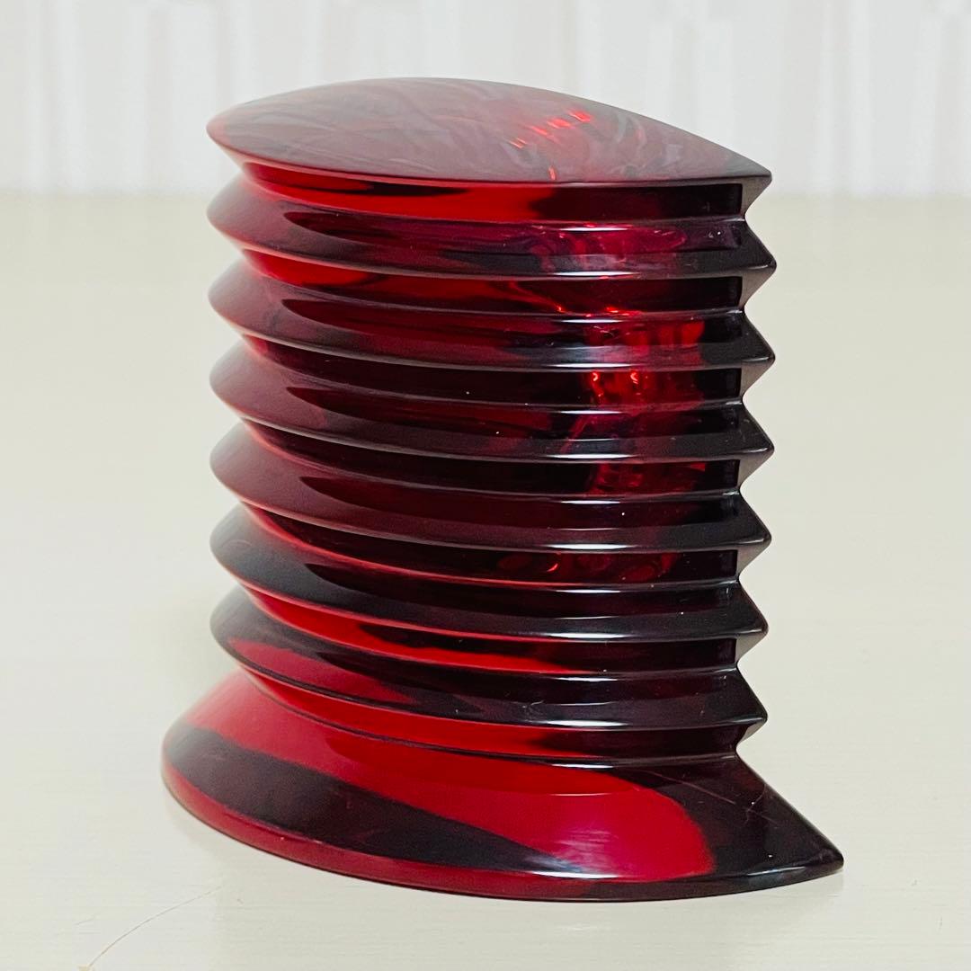 Baccarat バカラ ラランドクロック レッド 赤 置き時計
